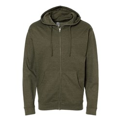 Independent Trading Co. - Mens Ss4500Z Midweight Full-Zip Hooded Sweatshirt