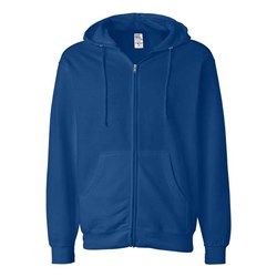 Independent Trading Co. - Mens Ss4500Z Midweight Full-Zip Hooded Sweatshirt