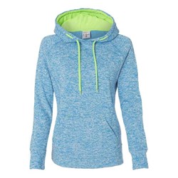 J. America - Womens 8616 Cosmic Fleece Hooded Sweatshirt
