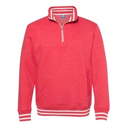 J. America - Mens 8650 Relay Fleece Quarter-Zip Sweatshirt