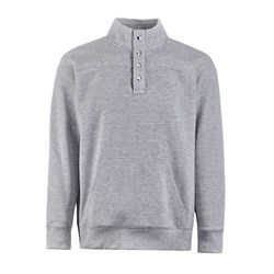 J. America - Mens 8708 Ripple Fleece Snap Sweatshirt