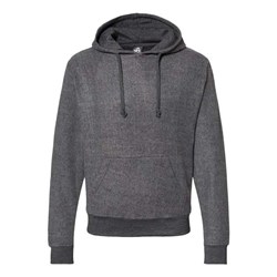J. America - Mens 8709 Flip Side Fleece Hooded Pullover