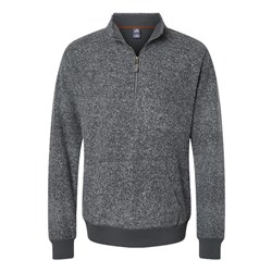 J. America - Mens 8713 Aspen Fleece Quarter-Zip Sweatshirt
