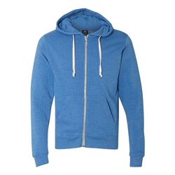 J. America - Mens 8872 Triblend Full-Zip Hooded Sweatshirt