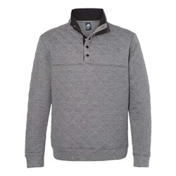 J. America - Mens 8890 Quilted Snap Pullover