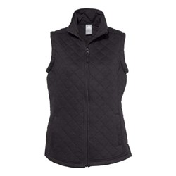 J. America - Womens 8892 Quilted Full-Zip Vest