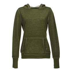 J. America - Womens 8912 Zen Fleece Hooded Sweatshirt