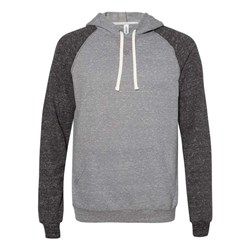 Jerzees - Mens 90Mr Snow Heather French Terry Pullover Hood Sweatshirt