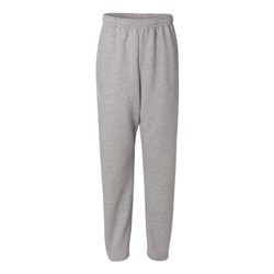 Jerzees - Mens 974Mpr Nublend Open Bottom Sweatpants With Pockets