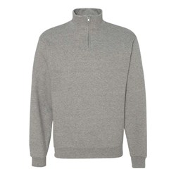Jerzees - Mens 995Mr Nublend Cadet Collar Quarter-Zip Sweatshirt