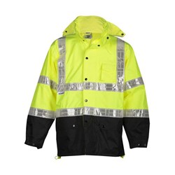 Kishigo - Mens Rwj100-101 Storm Stopper Pro Rainwear Jacket