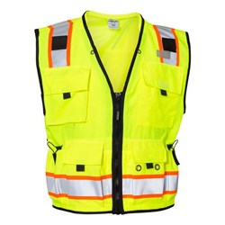 Kishigo - Mens S5000-5001 Professional Surveyors Vest