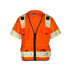 Kishigo - Mens S5010-5011 Professional Surveyors Vest