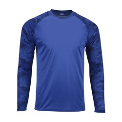Paragon - Mens 216 Cayman Performance Camo Colorblock Long Sleeve T-Shirt