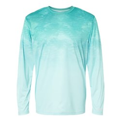 Paragon - Mens 229 Montauk Oceanic Fade Performance Long Sleeve T-Shirt