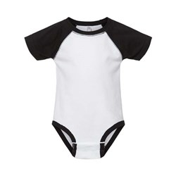 Rabbit Skins - Infants 4430 Baseball Fine Jersey Bodysuit