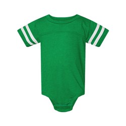 Rabbit Skins - Infants 4437 Football Fine Jersey Bodysuit