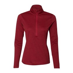 Russell Athletic - Womens Qz7Eax Striated Quarter-Zip Pullover