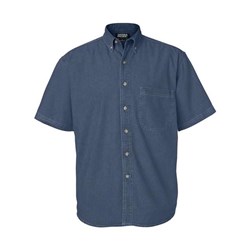 Sierra Pacific - Mens 0211 Short Sleeve Denim Shirt