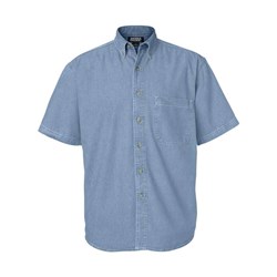 Sierra Pacific - Mens 0211 Short Sleeve Denim Shirt