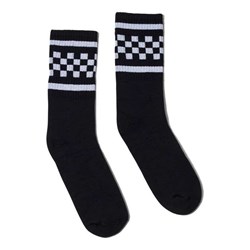 Socco - Mens Sc300 Usa-Made Checkered Crew Socks