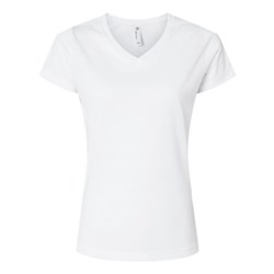 Sublivie - Womens 1507 V-Neck Polyester Sublimation Tee