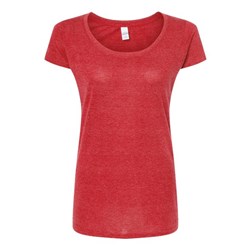 Tultex - Womens 243 Poly-Rich Scoop Neck T-Shirt