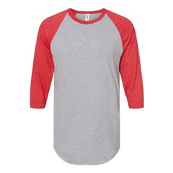 Tultex - Mens 245 Unisex Fine Jersey Raglan T-Shirt