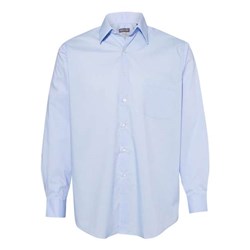 Van Heusen - Mens 13V5052 Broadcloth Point Collar Solid Shirt