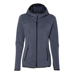 Weatherproof - Womens W18700 Heatlast Fleece Tech Full-Zip Hooded Sweatshirt