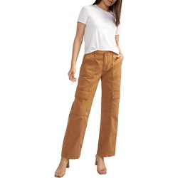 Silver Jeans - Womens Utility Cargo Fashion High Rise Straight Pants