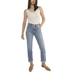 Silver Jeans - Womens '90S Boyfriend High Rise Straight Jeans