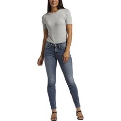 Silver Jeans - Womens Suki Curvy Fit Mid Rise Skinny Jeans