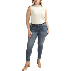 Silver Jeans - Womens Suki Curvy Fit Mid Rise Skinny Jeans