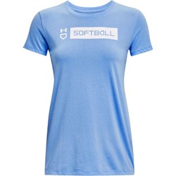 Under Armour - Womens Softball Bar Short Sleeve Top