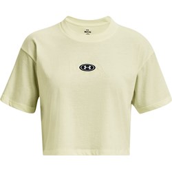 Under Armour - Womens Branded Logo Crop Short Sleeve T-Shirt