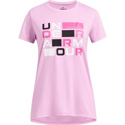 Under Armour - Girls Tech Block Logo Short Sleeve T-Shirt