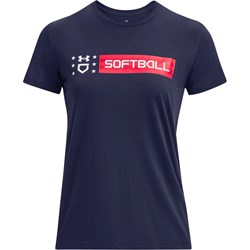 Under Armour - Womens Freedom Softball Wordmark Short Sleeve T-Shirt