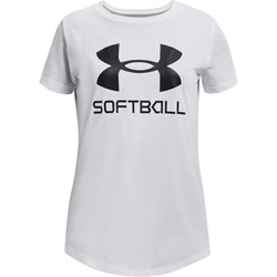 Under Armour - Girls Softball Logo Short Sleeve T-Shirt