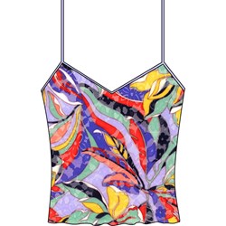 Hanky Panky - Womens Print Daily Lace Strappy Cami Camisole