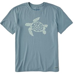 Life Is Good - Mens Groovy Turtle T-Shirt