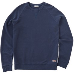 Life Is Good - Mens Solid French Terry Crew Sweater
