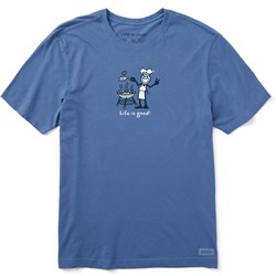 Life Is Good - Mens Jake Grill Crusher T-Shirt
