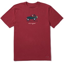 Life Is Good - Mens Offroad Jake Short Sleeve Crusher T-Shirt