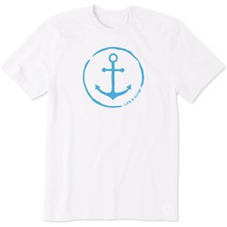 Life Is Good - Mens Old Anchor Short Sleeve Crusher T-Shirt