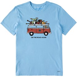 Life Is Good - Mens On The Road Again Van Crusher T-Shirt