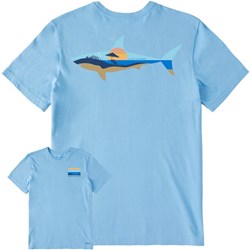 Life Is Good - Mens Sharkscape Crusher T-Shirt
