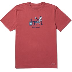 Life Is Good - Mens Stay Cool Crusher T-Shirt