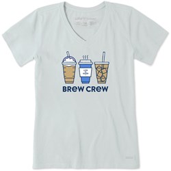 Life Is Good - Womens Brew Crew Crusher T-Shirt