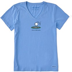 Life Is Good - Womens It'S In The Hole Golf Crusher-Lite T-Shirt